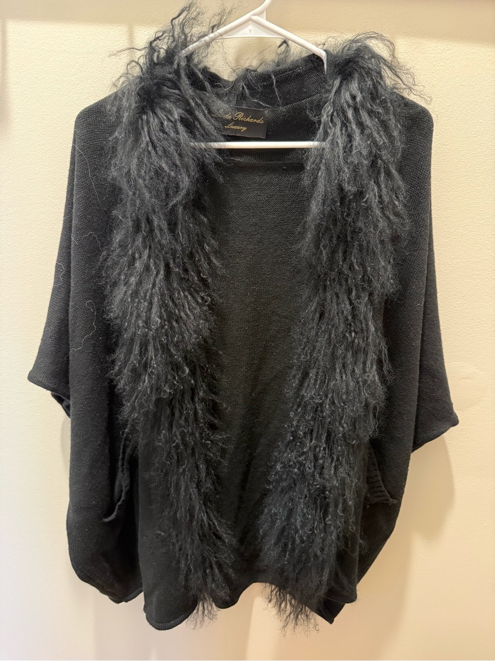 Linda Richard’s Luxury fur shawl